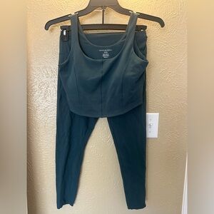 Women's Green Workout Set